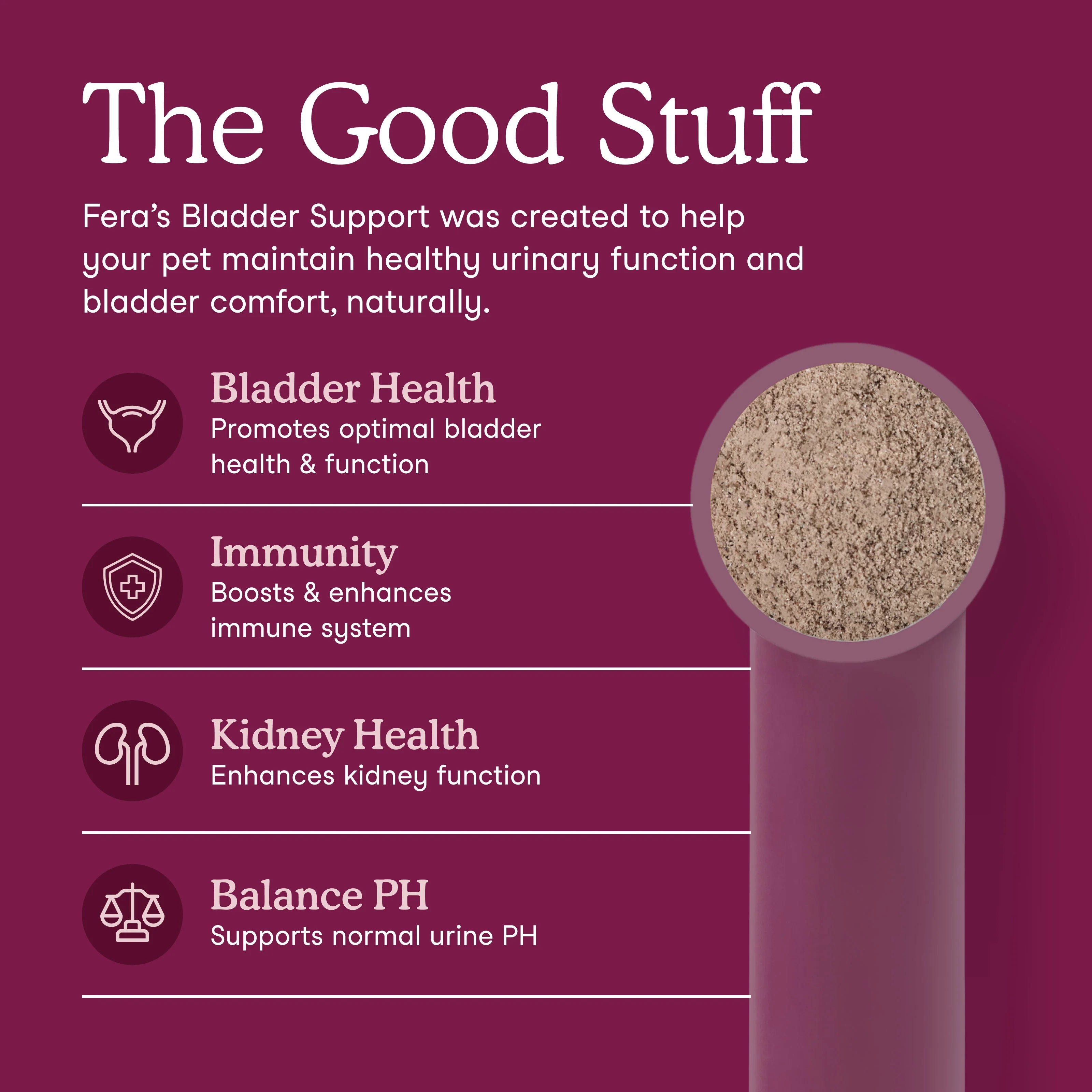 Fera Pet Bladder Support for Dogs and Cats