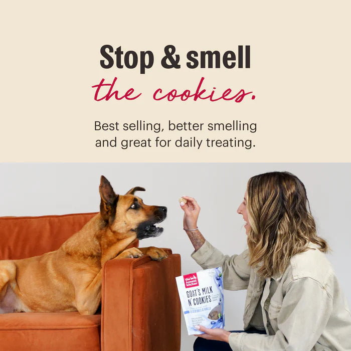 The Honest Kitchen® Goat's Milk N' Cookies Blueberries & Vanilla for Dogs 8 oz